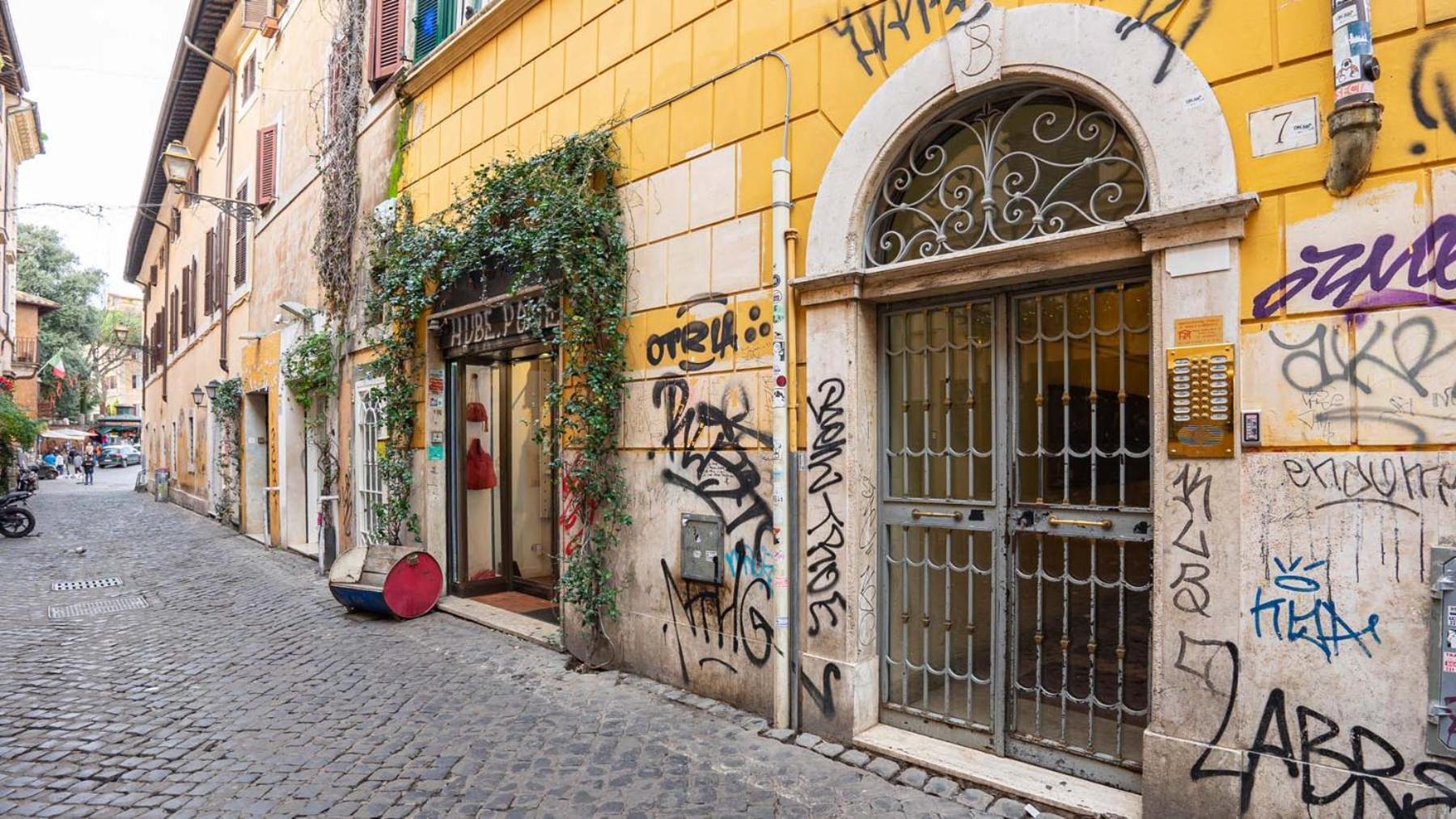 Cozy Nest With Terrace In Trastevere Rzym Zewnętrze zdjęcie